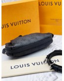 LOUIS VUITTON SCALA MINI MONOGRAM MAHINA CALF LEATHER POUCH BAG -FULL SET-