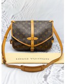 LOUIS VUITTON SAUMUR 30 MONOGRAM CANVAS SHOULDER BAG