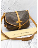 LOUIS VUITTON SAUMUR 30 MONOGRAM CANVAS SHOULDER BAG