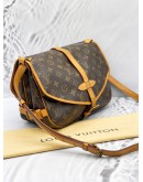 LOUIS VUITTON SAUMUR 30 MONOGRAM CANVAS SHOULDER BAG