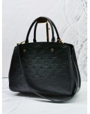 LOUIS VUITTON MONTAIGNE MM MONOGRAM EMPREINTE LEATHER BAG