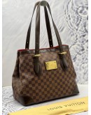 LOUIS VUITTON HAMPSTEAD MM DAMIER EBENE CANVAS BAG