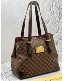 LOUIS VUITTON HAMPSTEAD MM DAMIER EBENE CANVAS BAG