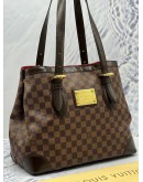 LOUIS VUITTON HAMPSTEAD MM DAMIER EBENE CANVAS BAG