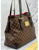 LOUIS VUITTON HAMPSTEAD MM DAMIER EBENE CANVAS BAG