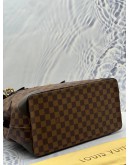 LOUIS VUITTON HAMPSTEAD MM DAMIER EBENE CANVAS BAG