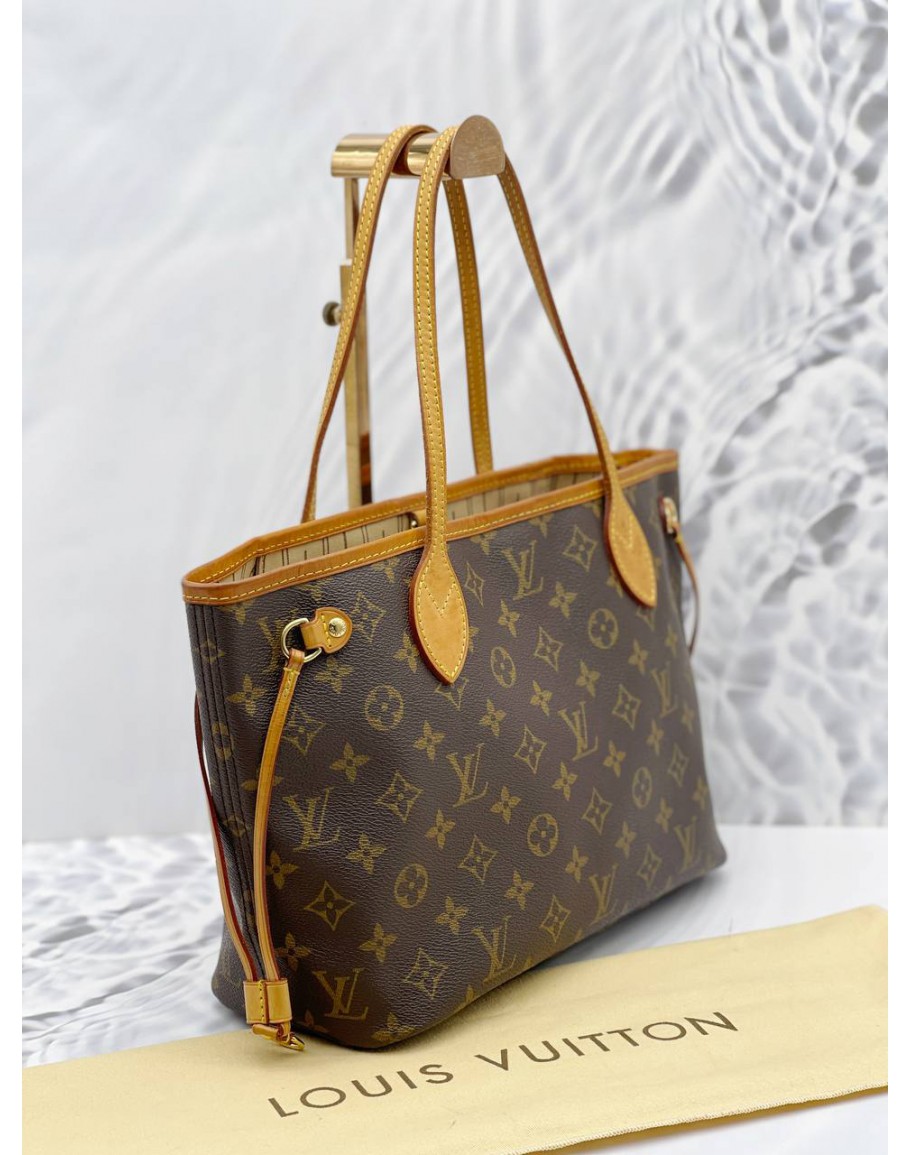 Louis Vuitton Neverfull PM Monogram Canvas Tote Bag