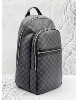 LOUIS VUITTON MICHAEL DAMIER GRAPHITE CANVAS BACKPACK