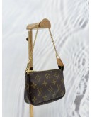 LOUIS VUITTON MINI POCHETTE MONOGRAM CANVAS POUCH 