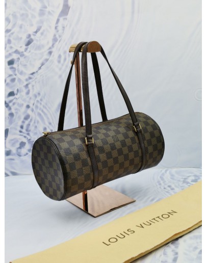 LOUIS VUITTON PAPILLON 30 DAMIER EBENE CANVAS