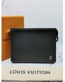 LOUIS VUITTON POCHETTE VOYAGE LEATHER CLUTCH