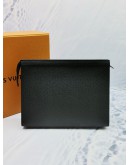 LOUIS VUITTON POCHETTE VOYAGE LEATHER CLUTCH