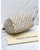 LOUIS VUITTON SPEEDY 25 DAMIER AZUR CANVAS BAG