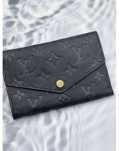 LOUIS VUITTON VICTORINE MONOGRAM EMPREINTE LEATHER WALLET 