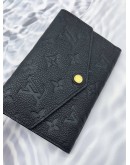 LOUIS VUITTON VICTORINE MONOGRAM EMPREINTE LEATHER WALLET 