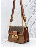 (RAYA SALE) 2022 LOUIS VUITTON MINI DAUPHINE MONOGRAM REVERSE CANVAS BAG