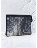 (RAYA SALE) LOUIS VUITTON POCHETTE VOYAGE MM MONOGRAM GALAXY CANVAS CLUTCH 