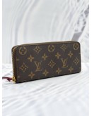 (RAYA SALE) LOUIS VUITTON CLEMENCE MONOGRAM CANVAS LONG ZIPPY WALLET 