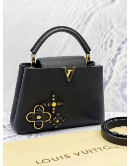 (RAYA SALE) LOUIS VUITTON CAPUCINES BB TAURILLON LEATHER LIMITED EDITION BAG 