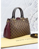 LOUIS VUITTON BRITTANY DAMIER EBENE CANVAS BAG