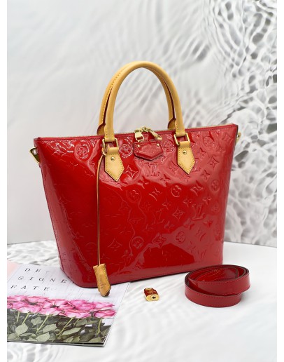 LOUIS VUITTON MONTEBELLO MM MONOGRAM VERNIS BAG