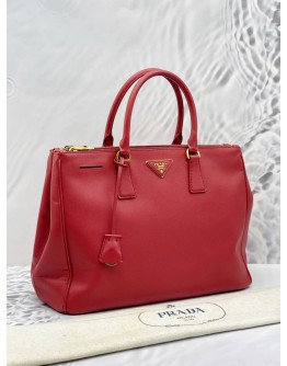 PRADA LARGE GALLERIA SAFFIANO LEATHER TOTE BAG
