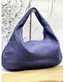 (LIKE NEW) BOTTEGA VANETA WOMAN BOSTON BAG LIGHT PURPLE 