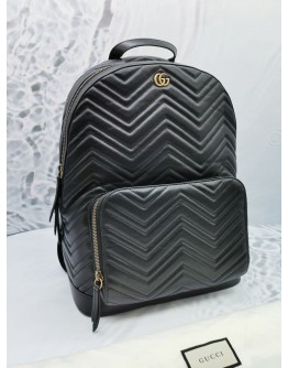 GUCCI GG MARMONT MATELASSE LEATHER BACKPACK
