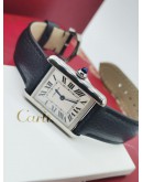 CARTIER TANK MUST LADIES WATCH 29.5 X 22MM QUARTZ FULL SET