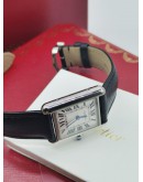 CARTIER TANK MUST LADIES WATCH 29.5 X 22MM QUARTZ FULL SET