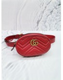 GUCCI GG MARMONT MATELASSE LEATHER BELT BAG