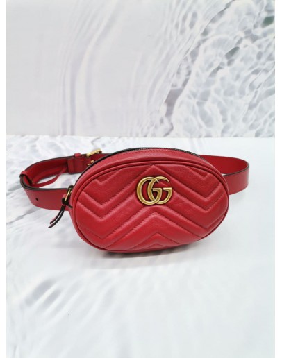 GUCCI GG MARMONT MATELASSE LEATHER BELT BAG