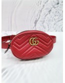 GUCCI GG MARMONT MATELASSE LEATHER BELT BAG