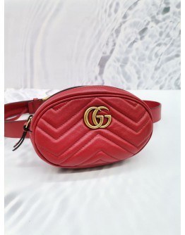 GUCCI GG MARMONT MATELASSE LEATHER BELT BAG