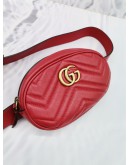 GUCCI GG MARMONT MATELASSE LEATHER BELT BAG