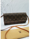 LOUIS VUITTON POCHETTE TWIN MONOGRAM CANVAS BAG