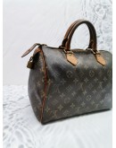 LOUIS VUITTON SPEEDY 30 MONOGRAM CANVAS BAG