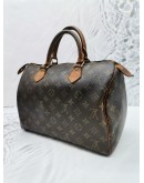 LOUIS VUITTON SPEEDY 30 MONOGRAM CANVAS BAG