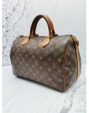 LOUIS VUITTON SPEEDY 30 MONOGRAM CANVAS BAG