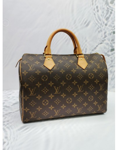 LOUIS VUITTON SPEEDY 30 MONOGRAM CANVAS BAG