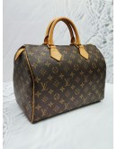 LOUIS VUITTON SPEEDY 30 MONOGRAM CANVAS BAG