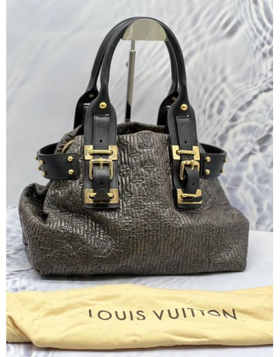 LOUIS VUITTON BIKER LIMITED EDITION MONOGRAM MOTARD LEATHER BAG