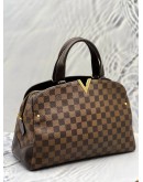 LOUIS VUITTON KENSINGTON BOWLING DAMIER EBENE CANVAS BAG