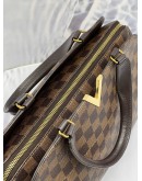 LOUIS VUITTON KENSINGTON BOWLING DAMIER EBENE CANVAS BAG