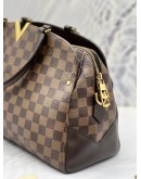 LOUIS VUITTON KENSINGTON BOWLING DAMIER EBENE CANVAS BAG