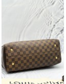 LOUIS VUITTON KENSINGTON BOWLING DAMIER EBENE CANVAS BAG