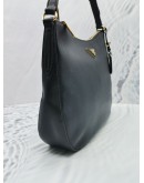 PRADA LEATHER SHOULDER BAG