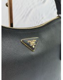 PRADA LEATHER SHOULDER BAG