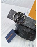 LOUIS VUITTON INITIALED REVERISIBLE BELT  -BRAND NEW-