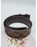 LOUIS VUITTON DAMIER EBENE BELT SIZE 95/34